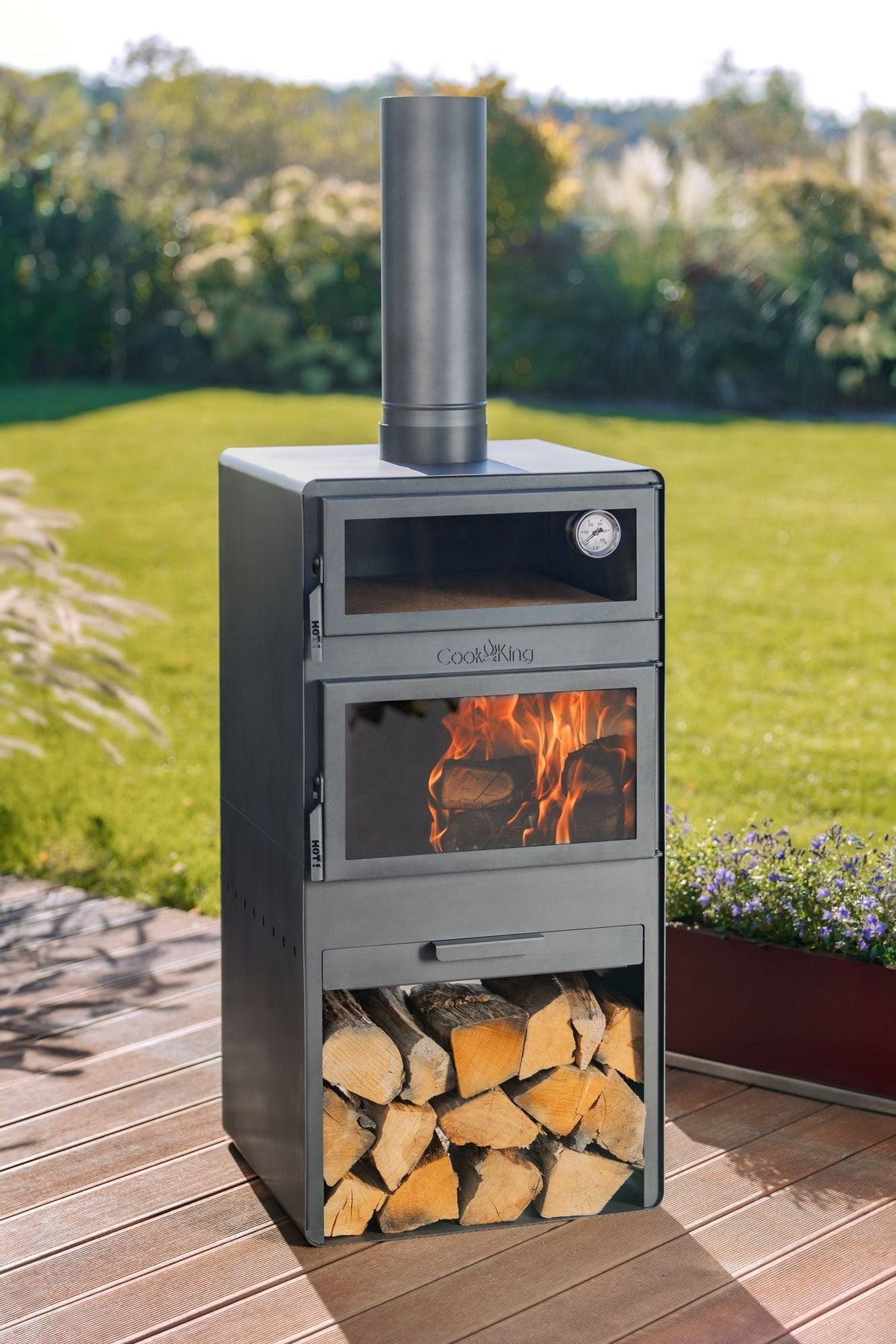Gartenofen "TOSCANA"  – Grill, Backofen & Pizzaofen in einem