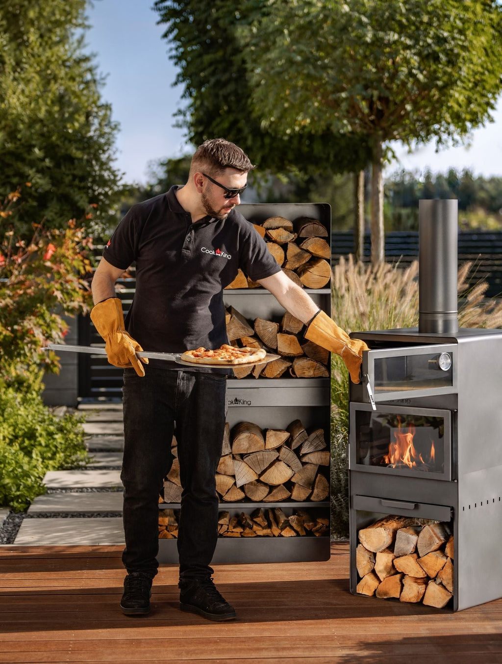 Gartenofen "TOSCANA"  – Grill, Backofen & Pizzaofen in einem
