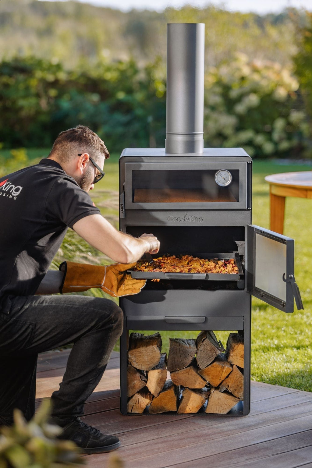 Gartenofen "TOSCANA"  – Grill, Backofen & Pizzaofen in einem