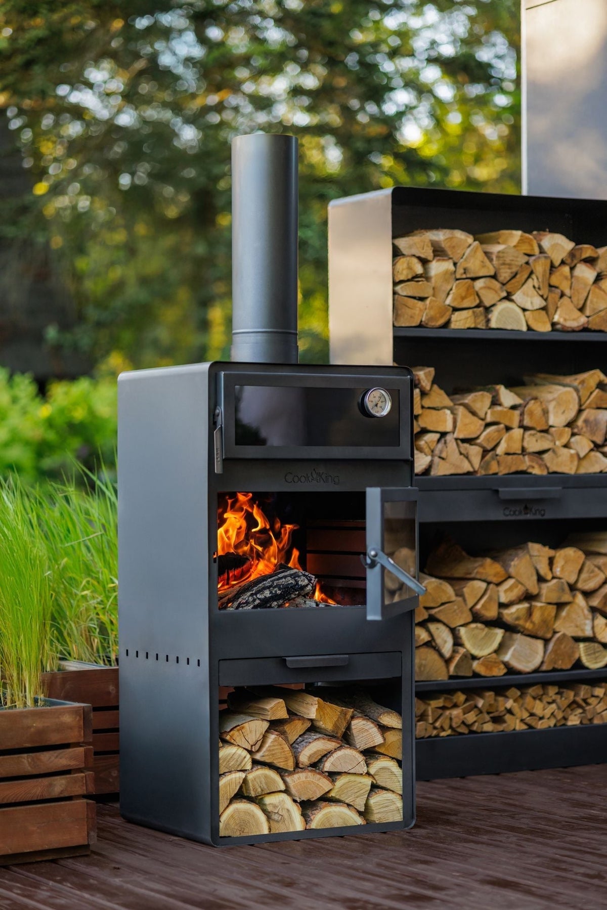 Gartenofen "TOSCANA"  – Grill, Backofen & Pizzaofen in einem