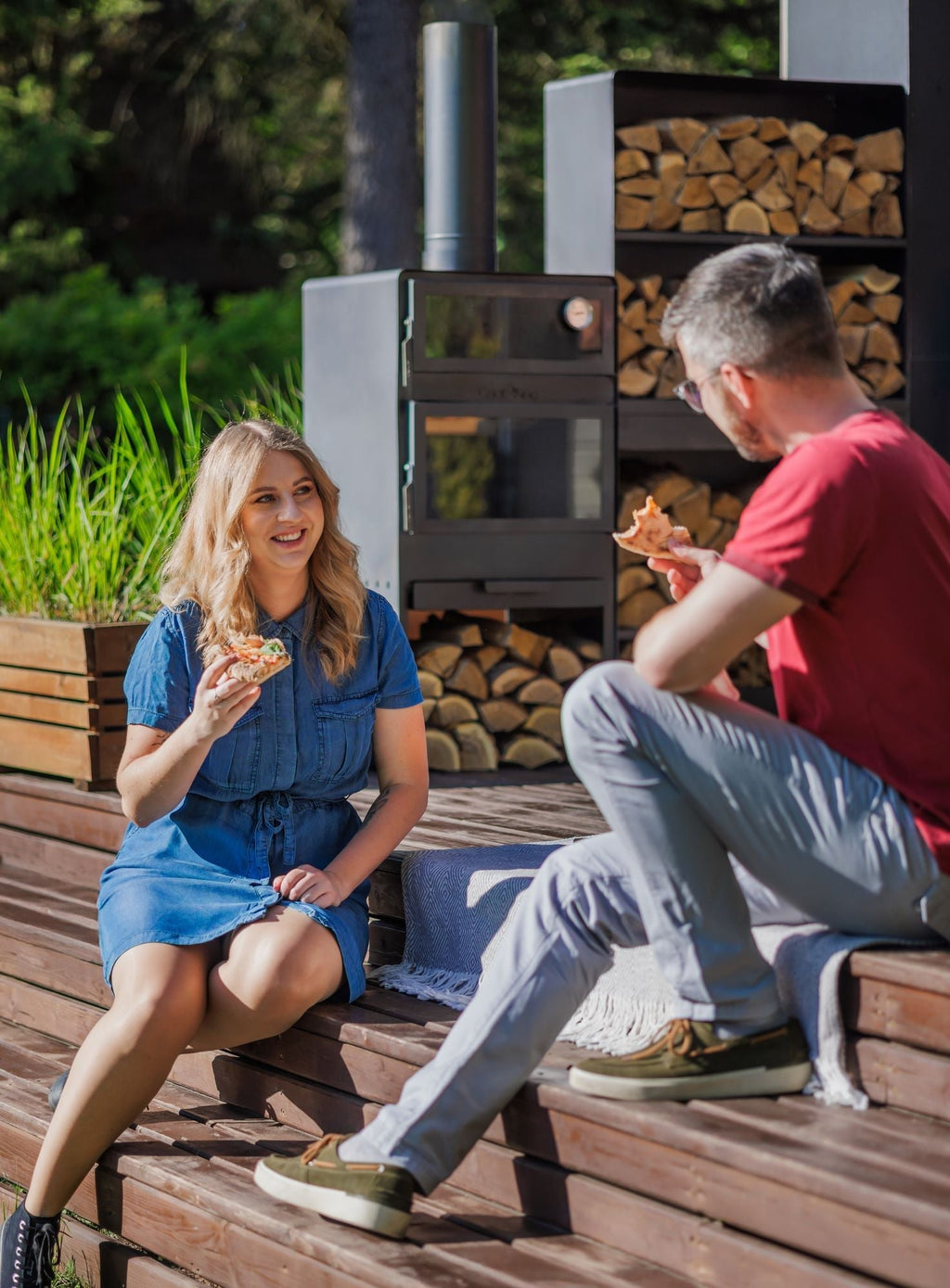 Gartenofen "TOSCANA"  – Grill, Backofen & Pizzaofen in einem