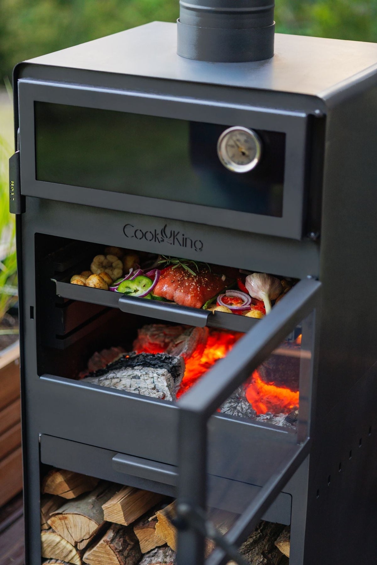 Gartenofen "TOSCANA"  – Grill, Backofen & Pizzaofen in einem